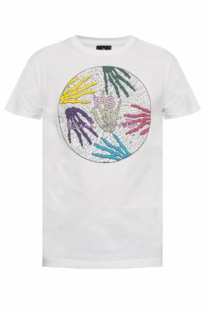 T-shirt z nadrukiem z logo, zdjęcie 1 T-shirt z nadrukiem z logo od Paul Smith